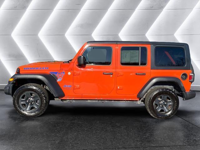 used 2018 Jeep Wrangler Unlimited car, priced at $19,500