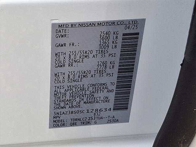 new 2025 Nissan Murano car, priced at $43,032