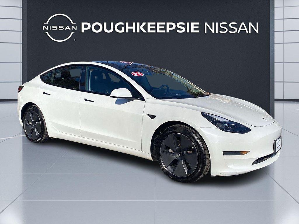 used 2021 Tesla Model 3 car, priced at $21,300