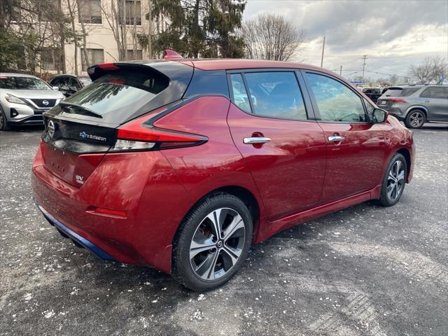 used 2021 Nissan Leaf car, priced at $16,992