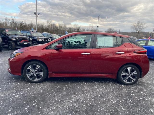 used 2021 Nissan Leaf car, priced at $16,992