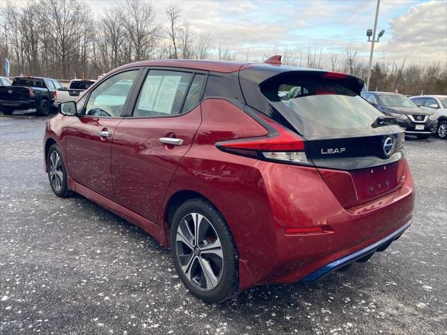 used 2021 Nissan Leaf car, priced at $16,992