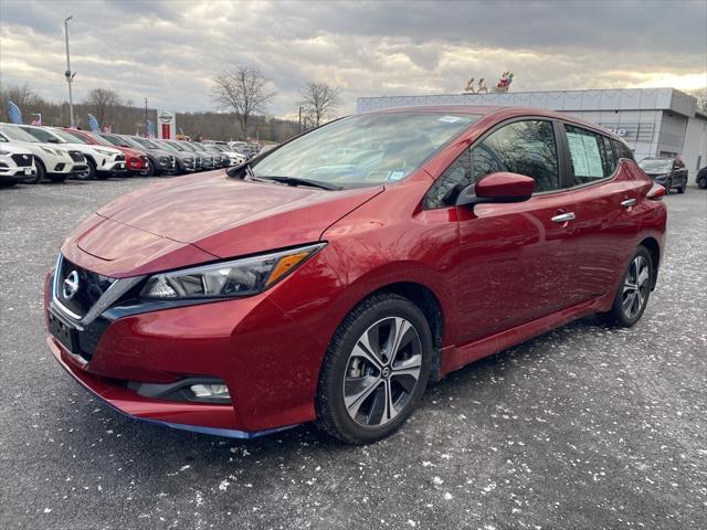 used 2021 Nissan Leaf car, priced at $16,992