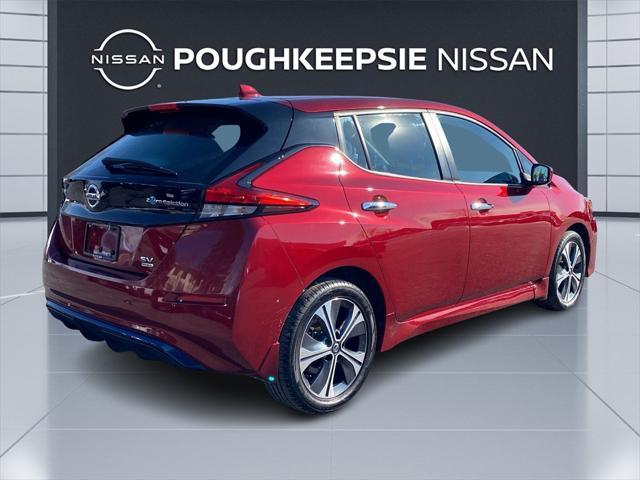 used 2021 Nissan Leaf car, priced at $15,500