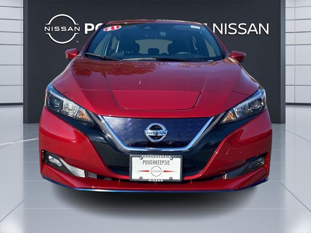 used 2021 Nissan Leaf car, priced at $15,500