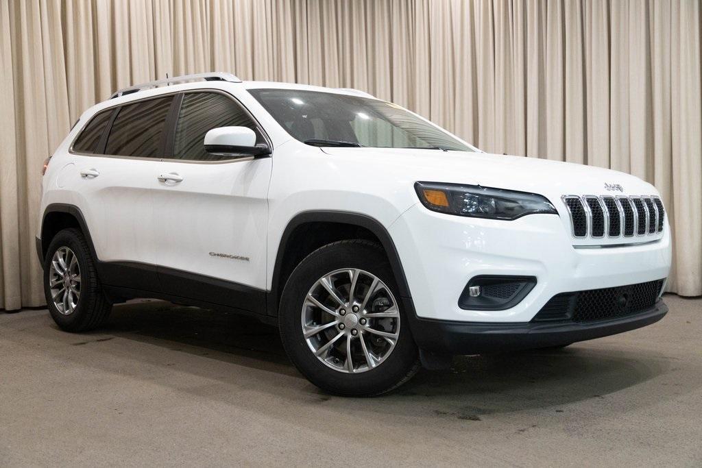 used 2021 Jeep Cherokee car, priced at $20,499