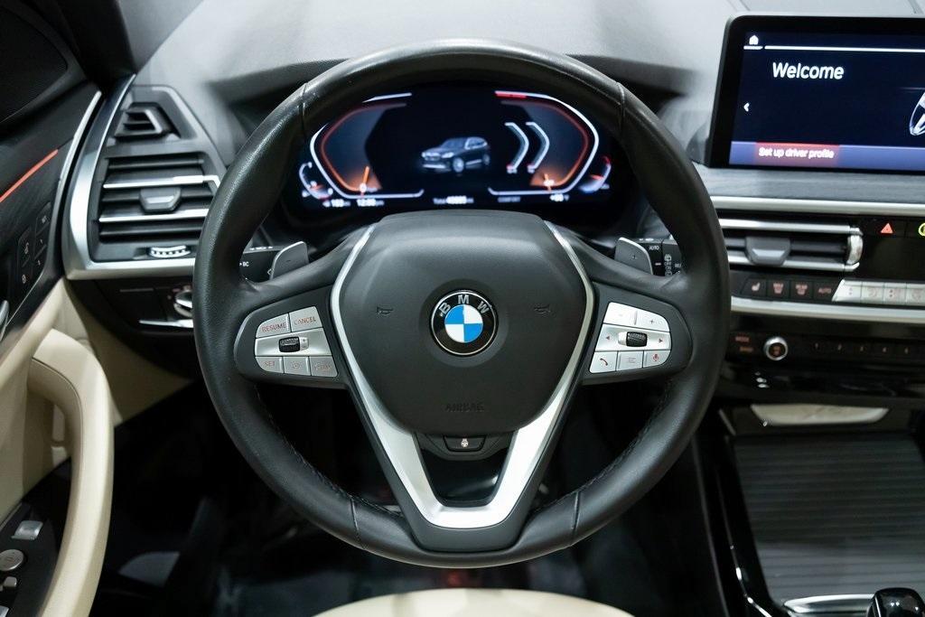 used 2023 BMW X3 car, priced at $32,835
