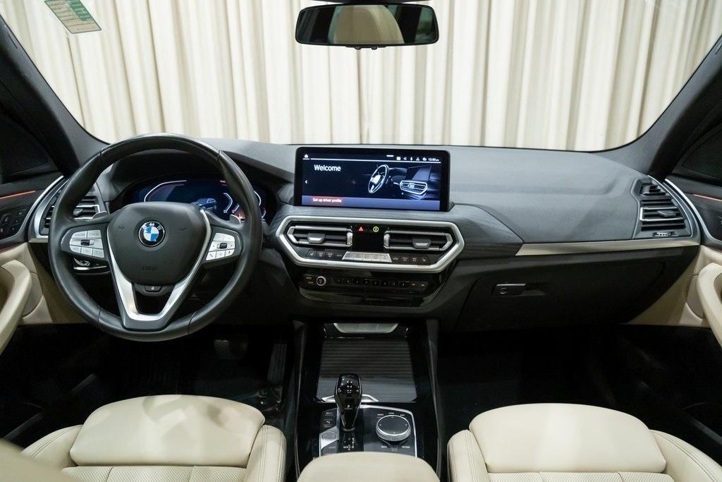 used 2023 BMW X3 car, priced at $32,835