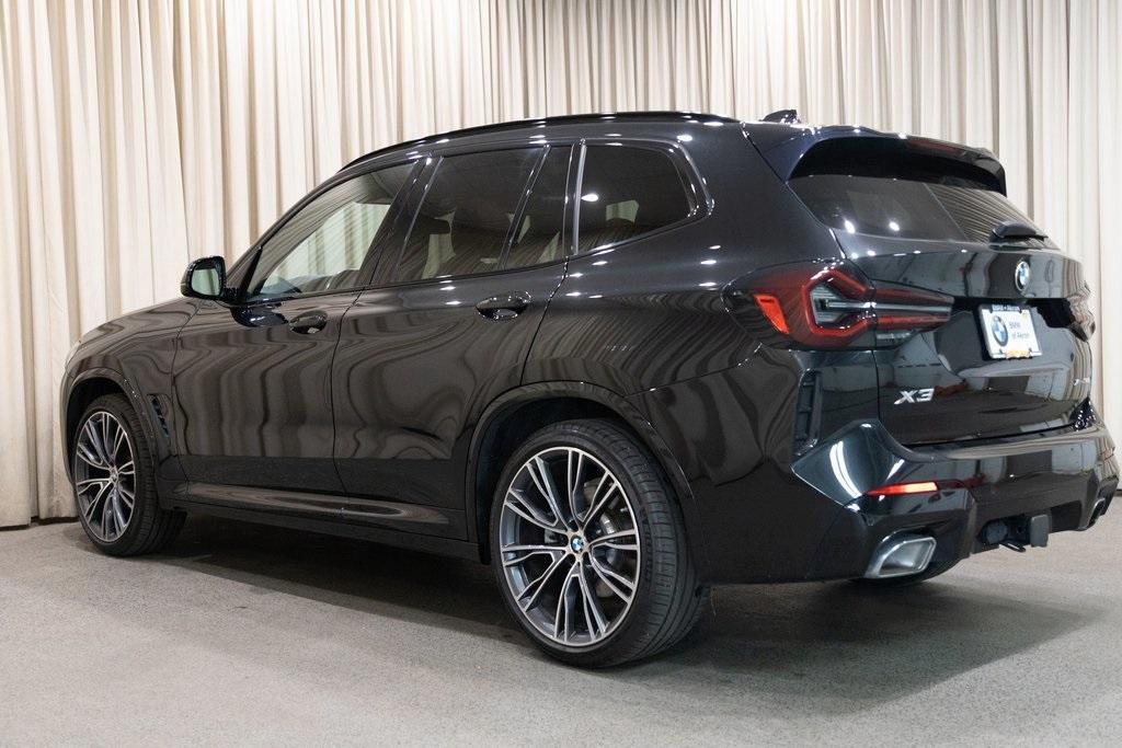 used 2022 BMW X3 car, priced at $35,396