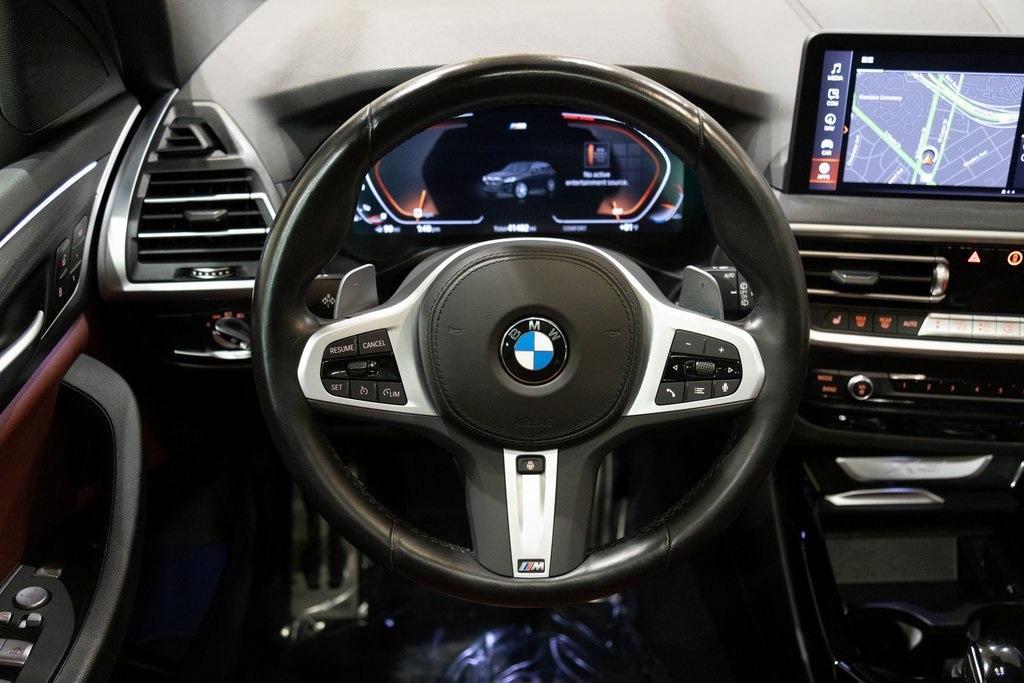 used 2022 BMW X3 car, priced at $35,396