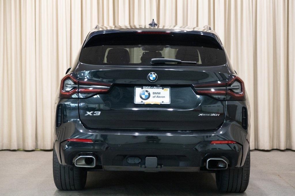 used 2022 BMW X3 car, priced at $35,396