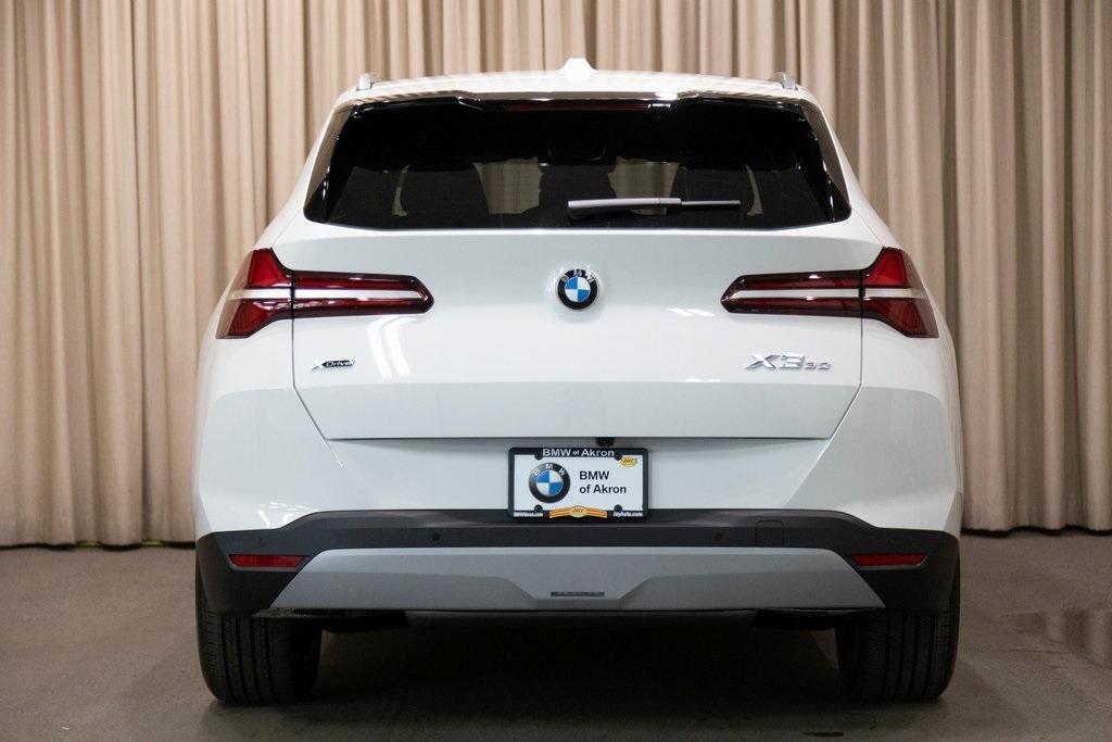new 2025 BMW X3 car, priced at $55,575