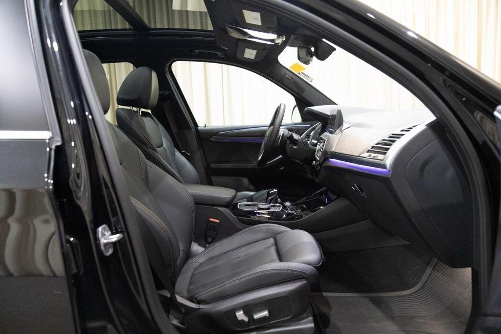 used 2022 BMW X3 car, priced at $31,195