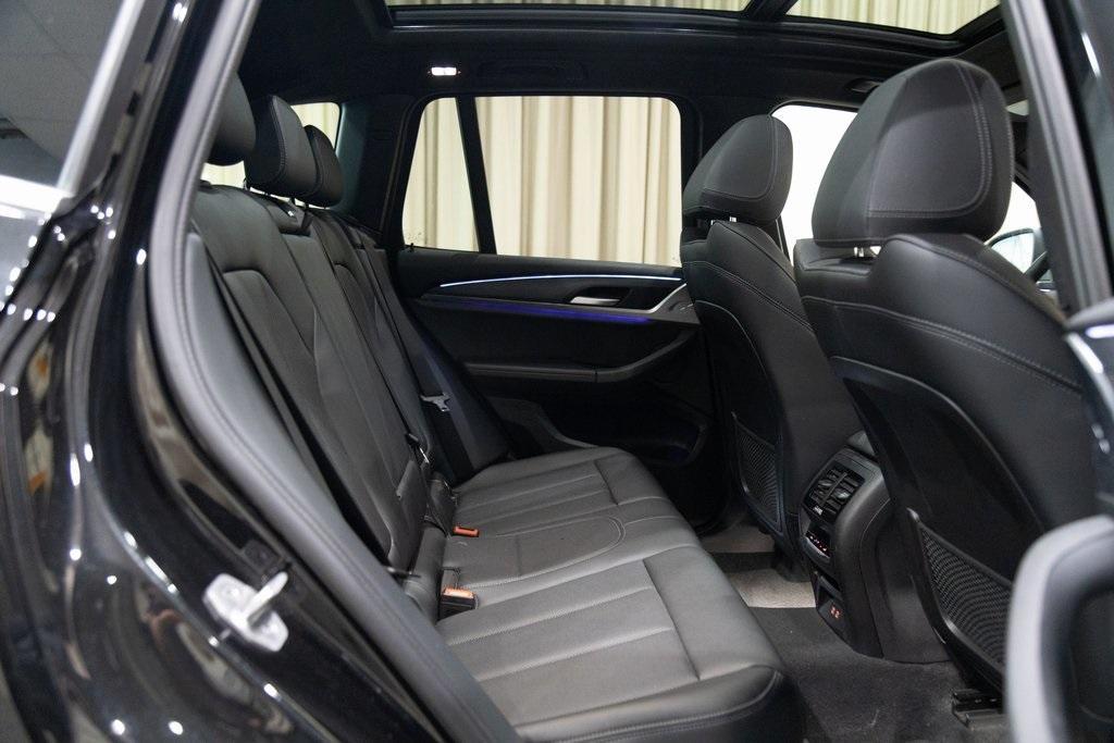 used 2022 BMW X3 car, priced at $31,195