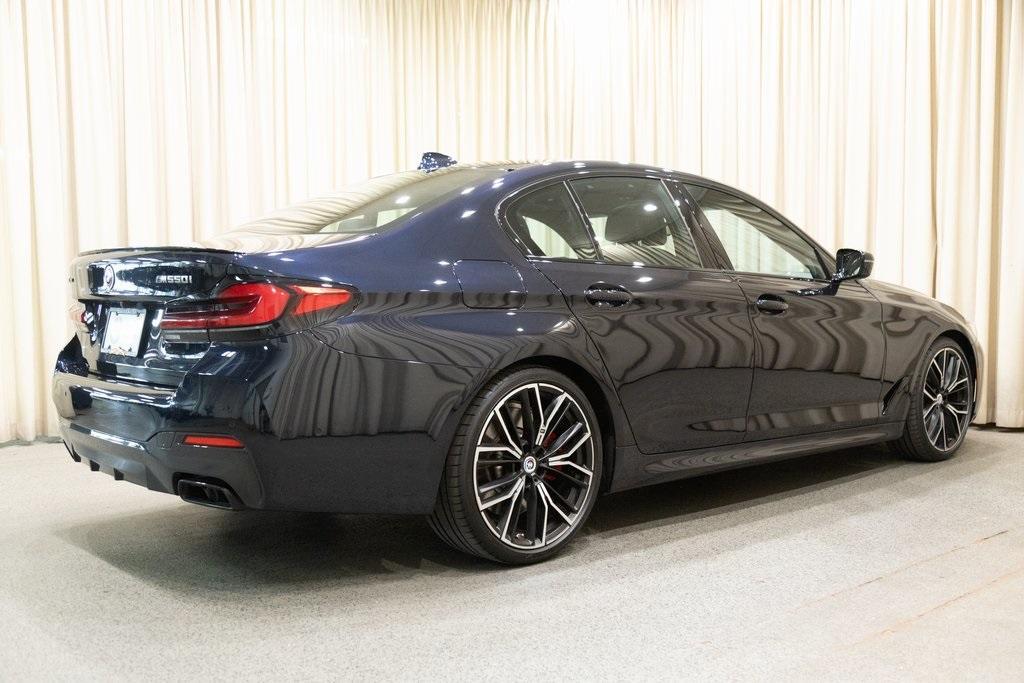 used 2023 BMW M550 car, priced at $63,686