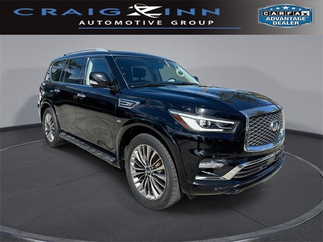 used 2018 INFINITI QX80 car, priced at $21,748