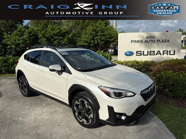 used 2021 Subaru Crosstrek car, priced at $24,842