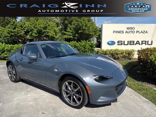 used 2021 Mazda MX-5 Miata RF car, priced at $28,527