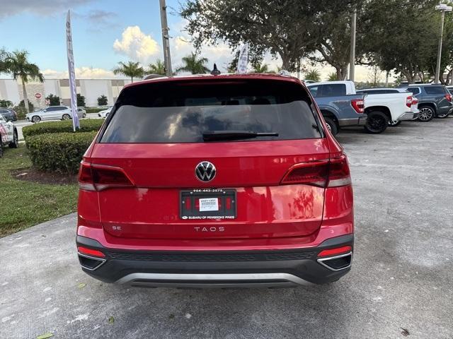 used 2022 Volkswagen Taos car, priced at $19,307