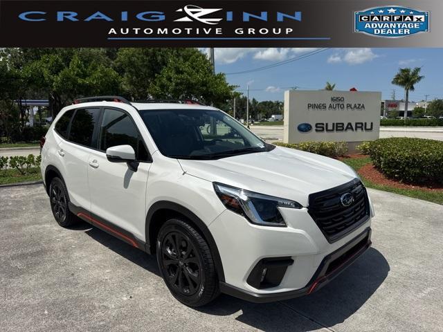 used 2023 Subaru Forester car, priced at $30,389