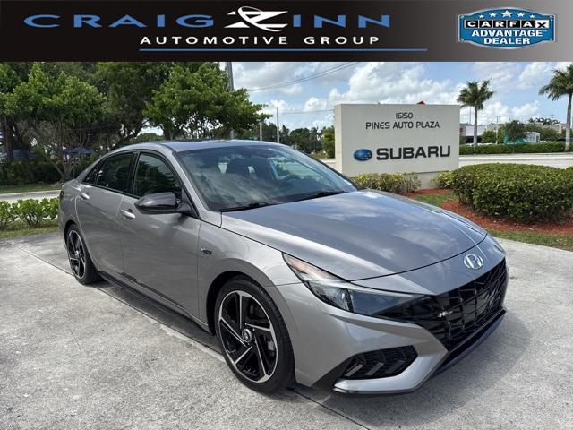 used 2022 Hyundai Elantra car, priced at $19,383