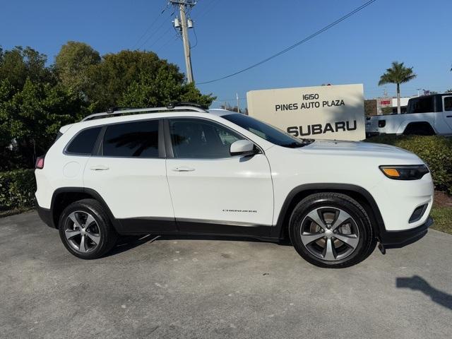 used 2019 Jeep Cherokee car, priced at $16,196