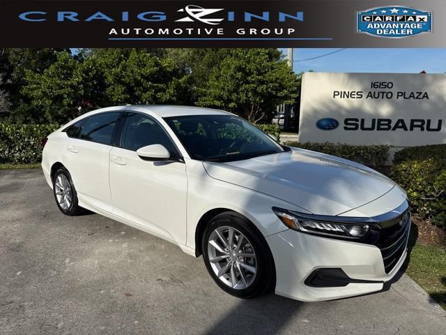 used 2022 Honda Accord car, priced at $23,185