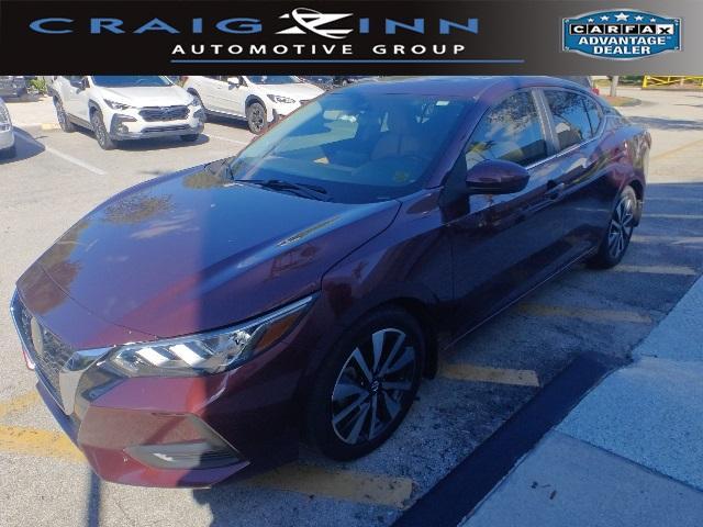 used 2021 Nissan Sentra car, priced at $19,999