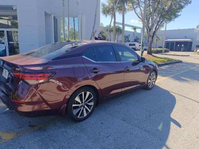 used 2021 Nissan Sentra car, priced at $19,999