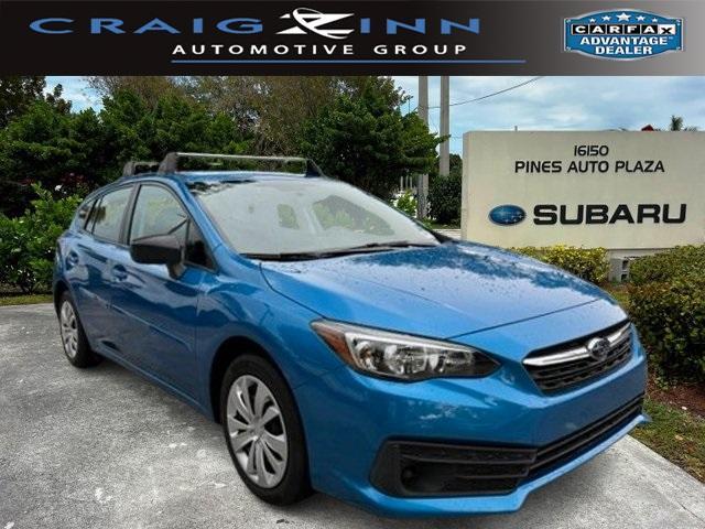 used 2022 Subaru Impreza car, priced at $19,726