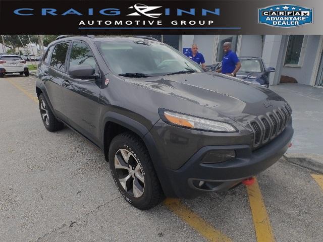 used 2018 Jeep Cherokee car, priced at $21,849