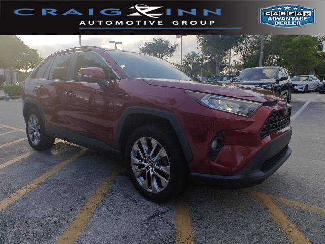 used 2021 Toyota RAV4 car, priced at $23,988