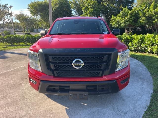 used 2021 Nissan Titan car, priced at $22,734