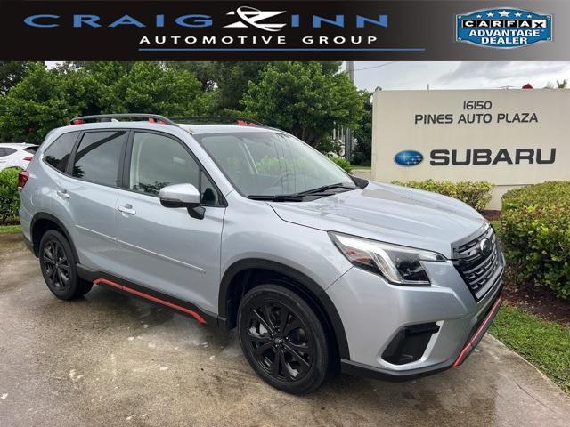 used 2023 Subaru Forester car, priced at $28,494