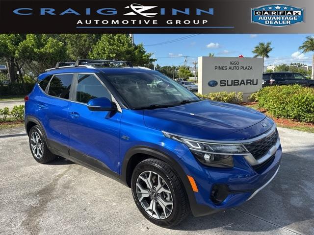 used 2021 Kia Seltos car, priced at $15,835