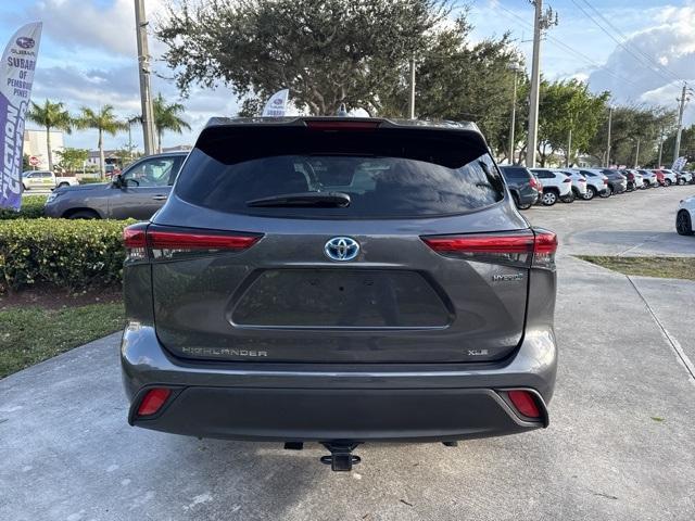 used 2021 Toyota Highlander Hybrid car, priced at $32,137