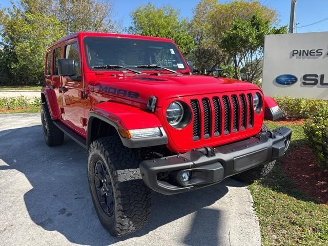 used 2019 Jeep Wrangler Unlimited car, priced at $31,760