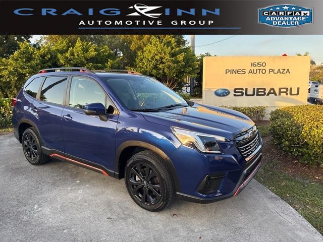 used 2023 Subaru Forester car, priced at $29,306