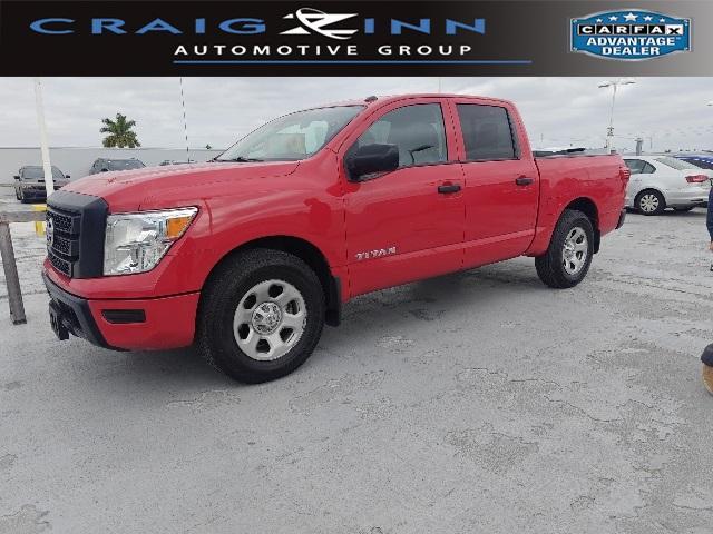 used 2021 Nissan Titan car, priced at $23,856