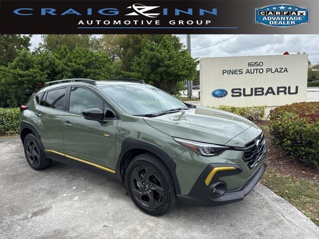 used 2024 Subaru Crosstrek car, priced at $30,518