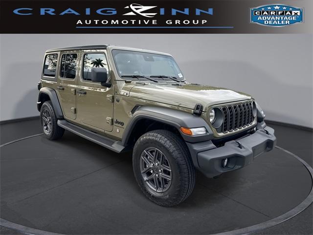 used 2025 Jeep Wrangler car, priced at $39,999
