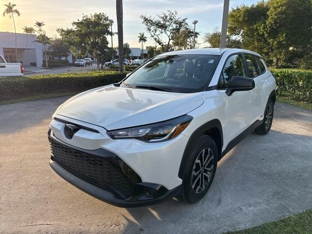 used 2023 Toyota Corolla Cross Hybrid car, priced at $31,138