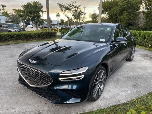 used 2022 Genesis G70 car, priced at $32,757