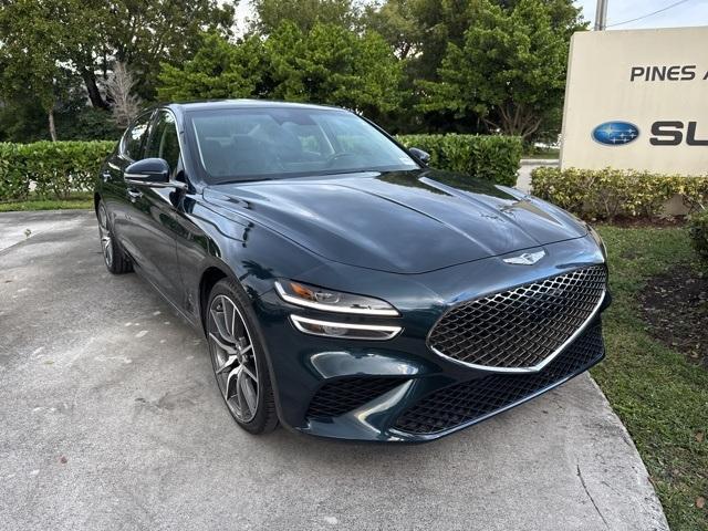 used 2022 Genesis G70 car, priced at $32,757