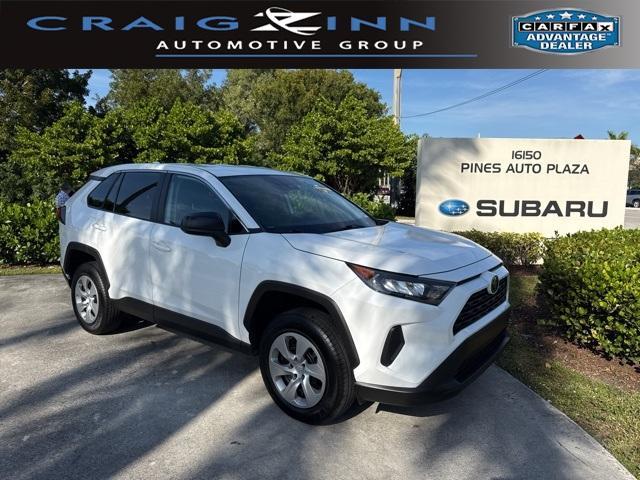 used 2022 Toyota RAV4 car, priced at $25,556