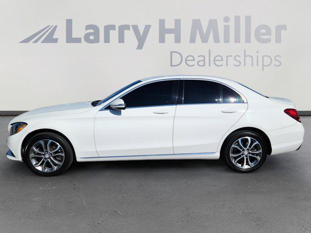 used 2015 Mercedes-Benz C-Class car, priced at $12,300
