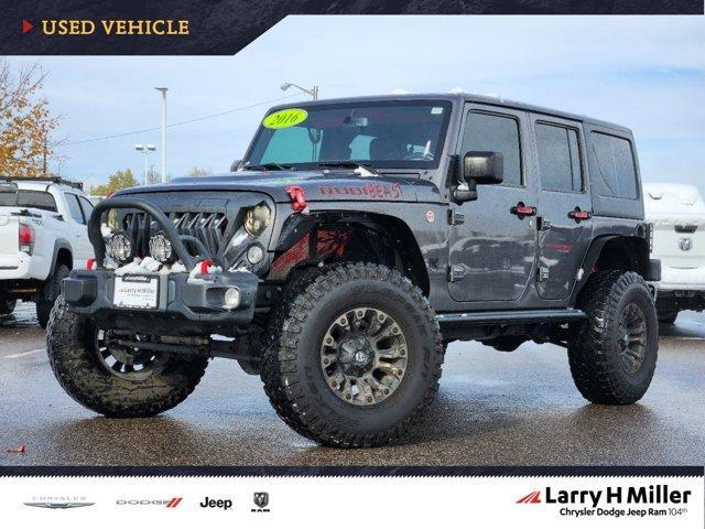 used 2016 Jeep Wrangler Unlimited car, priced at $22,900