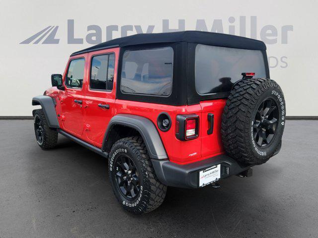 used 2021 Jeep Wrangler Unlimited car, priced at $32,500