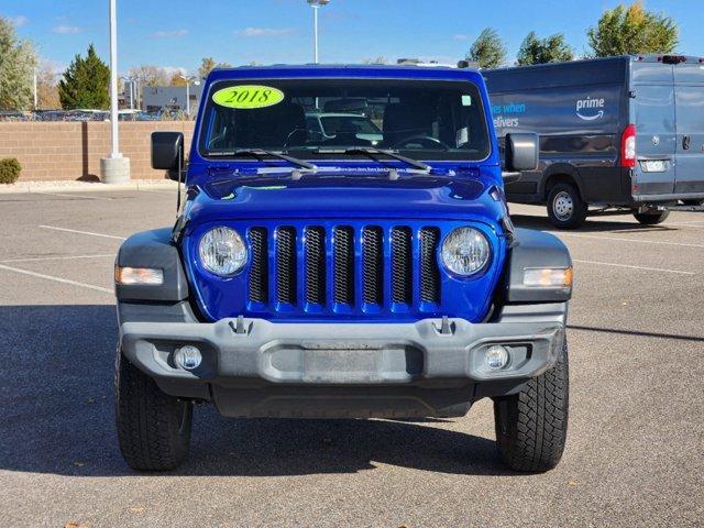 used 2018 Jeep Wrangler Unlimited car, priced at $28,900