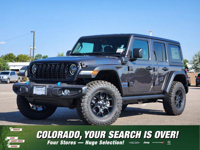 new 2024 Jeep Wrangler 4xe car, priced at $49,104